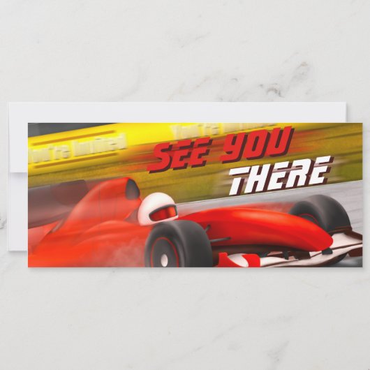 Twee Snel Ticket Uitnodiging (Achterkant)