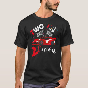 Twee snelle 2 nieuwsgierige jaren met twee snelle t-shirt