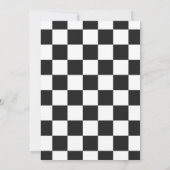 Twee snelle 2 nieuwsgierige race auto 2e verjaarda kaart (Achterkant)