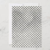 Twee snelle 2 nieuwsgierige uitnodiging van de ver (Achterkant)