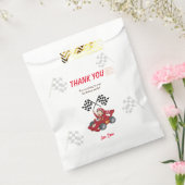 Twee snelle 2e verjaardag opgroeien bedankzakje (Gezegeld)