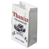 Twee snelle 2e verjaardag van de geboorte Tjejonge Klein Cadeauzakje (Achterkant Gekanteld)