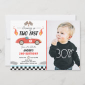 Twee snelle geboortecirkel op 2e verjaardag kaart (Voorkant)