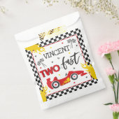 Twee snelle geboortecirkel op de tweede verjaardag bedankzakje (Gezegeld)