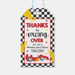 Twee snelle geboortecirkel op de tweede verjaardag cadeaulabel