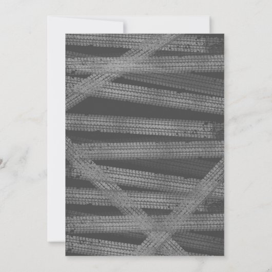 Twee snelle geboortecirkel op de tweede verjaardag kaart (Achterkant)