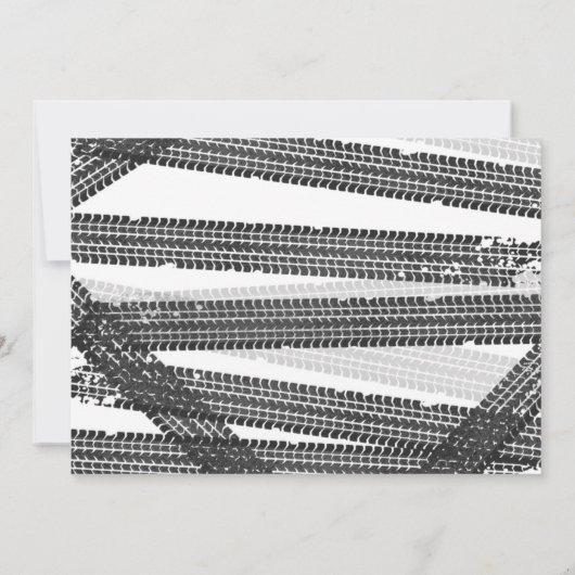 Twee snelle geboortecirkel op de tweede verjaardag kaart (Achterkant)