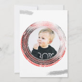 Twee snelle geboortecirkel op de tweede verjaardag kaart (Achterkant)