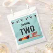 TWEE snelle kinder racewagen tweede verjaardagsfee Bedankzakje (Geknipt)