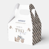 TWEE snelle Monster Truck Verjaardag Favor Box Bedankdoosjes (Voorkant Zijde)