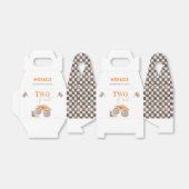 TWEE snelle Monster Truck Verjaardag Favor Box Bedankdoosjes (Uitgevouwen)
