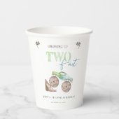 TWEE snelle Monster Trucks Verjaardag Papier Cups Papieren Bekers (Voorkant)