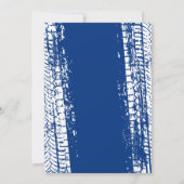 Twee snelle race auto 2e verjaardag kaart (Achterkant)