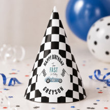 Twee snelle raceautojongen 2e verjaardagsfeestje 