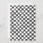 Twee snelle raceauto's  2e verjaardag kaart (Achterkant)