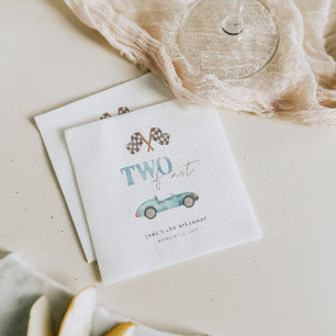 TWEE SNELLE Retro Race Auto Servet