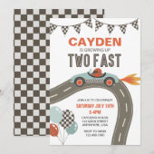 Twee snelle ritdagen kaart (Voorkant / Achterkant)