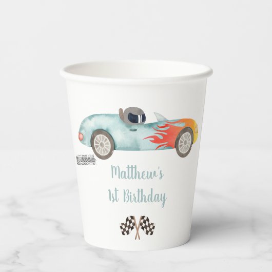 Twee snelle ritdagen papieren bekers (Achterkant)