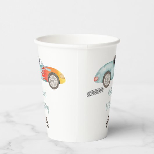 Twee snelle ritdagen papieren bekers (Rechts)