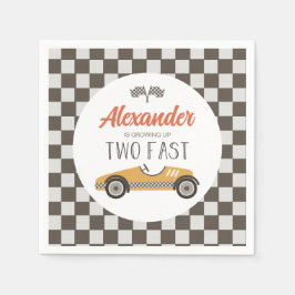 Twee snelle ritdagen servet