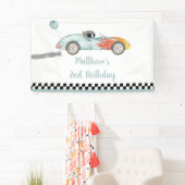 Twee snelle ritdagen spandoek (Insitu)