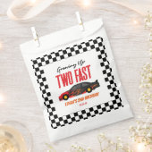 Twee snelle roodrazenkrans tweede verjaardag bedankzakje (Geknipt)