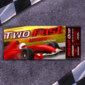 Twee snelle ticket uitnodiging