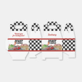 Twee snelle twee merkwaardige  fortuinbox bedankdoosjes (Uitgevouwen)