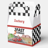 Twee snelle twee merkwaardige  fortuinbox bedankdoosjes (Geopend)