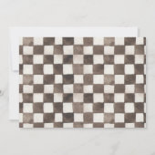 Twee snelle twee nieuwsgierige uitnodiging voor ra (Achterkant)