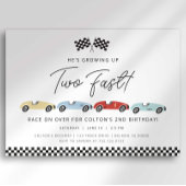 Twee Snelle Tweede Uitnodiging van de Dag van de Z