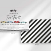 Twee Snelle Tweede Uitnodiging van de Dag van de Z