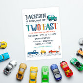 Twee Snelle Tweede Uitnodiging van de Dag van de Z