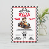 Twee snelle uitnodiging (Staand voorkant)