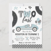 TWEE Snelle uitnodiging | Uitnodiging wegens racis (Voorkant)