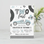 TWEE Snelle uitnodiging | Uitnodiging wegens racis (Staand voorkant)