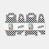 Twee snelle verjaardagsfeestjes bedankdoosjes (Uitgevouwen)