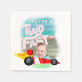 Twee snelle verjaardagsfeestjes servet (Voorkant)