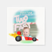 Twee snelle verjaardagsfeestjes servet (Voorkant)