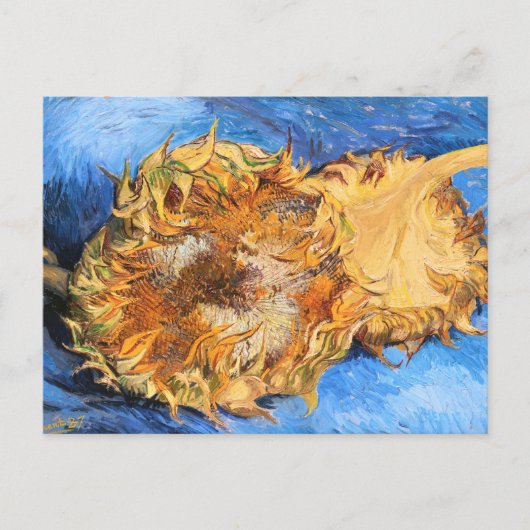 Twee snijbloemen Vincent van Gogh Briefkaart (Voorkant)