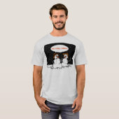 TWEE SNOWMEN T-SHIRT (Voorkant volledig)