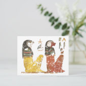 Twee Sons van Horus Briefkaart (Staand voorkant)