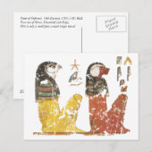 Twee Sons van Horus Briefkaart (Voorkant / Achterkant)