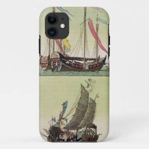 Twee soorten Chinees Junk, illustratie van 'Le C' Case-Mate iPhone Case