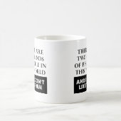 Twee Soorten Haat Fun Mug Koffiemok (Center)