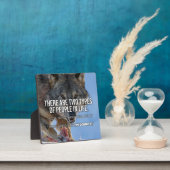 Twee soorten mensen - Motivatie succesplaque Fotoplaat (Insitu)