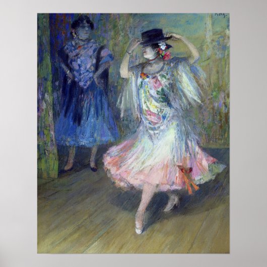 Twee Spaanse dansers, 1852 Poster (Voorkant)