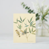 Twee Sparrows Briefkaart (Staand voorkant)