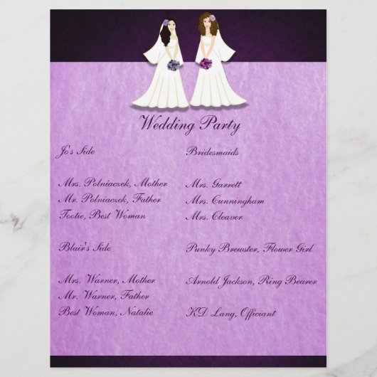 Twee speciale programma's voor lesbiennes (Achterkant)