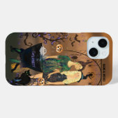 Twee spectaculaire Halloween heksen telefoonhoesje Case-Mate iPhone Case (Achterkant (horizontaal))